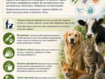6 липня — Всесвітній день боротьби із зоонозами, інфекціями, які передаються від тварин до людей! 6 липня — Всесвітній день боротьби із зоонозами, інфекціями, які передаються від тварин до людей!